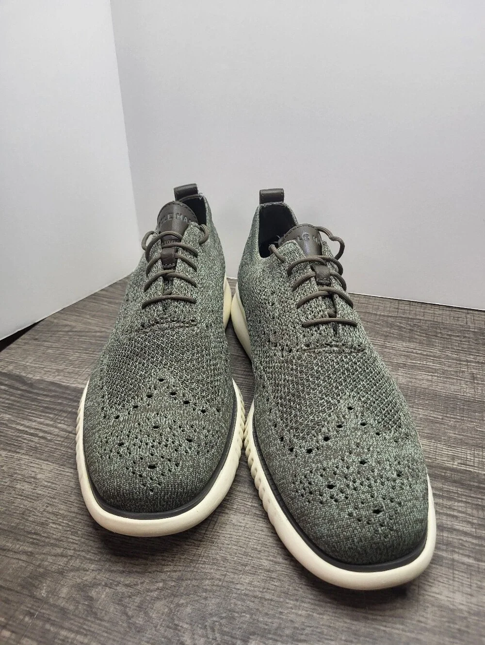 Cole Haan Men's 2.ZERØGRAND Stitchlite Oxford Deep Olive Green Size 12